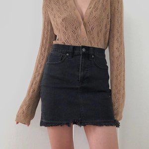 SOLD Madewell High-waisted Denim Skirt